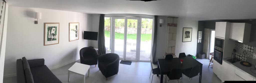 Apartamento Les Terrasses De Chaumont 1 Montsoreau Exterior foto