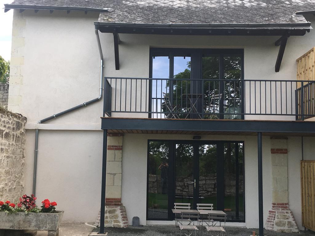Apartamento Les Terrasses De Chaumont 1 Montsoreau Exterior foto