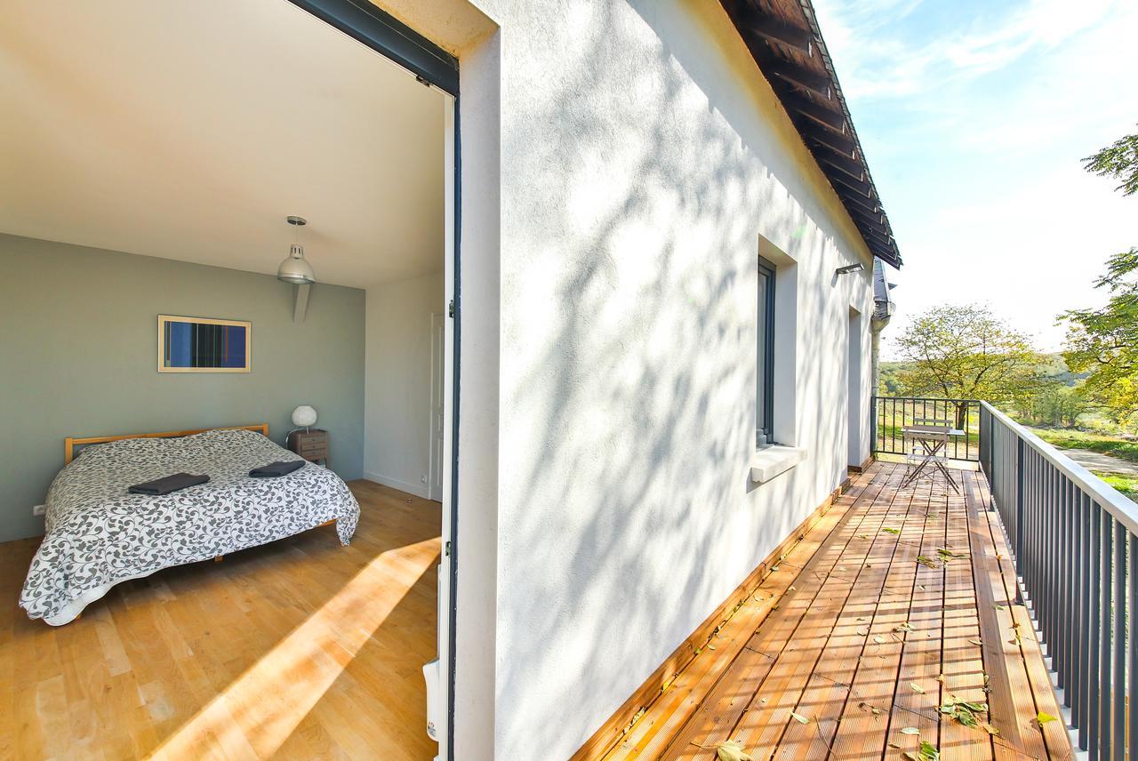 Apartamento Les Terrasses De Chaumont 1 Montsoreau Exterior foto